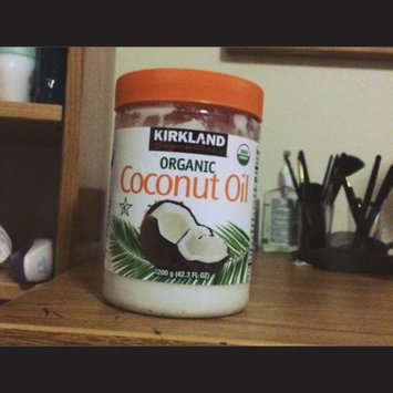Photo of Kirkland Signature Organic Virgin Coconut Oil Cold Pressed Unrefined 42.3 Fl oz uploaded by Kat S.