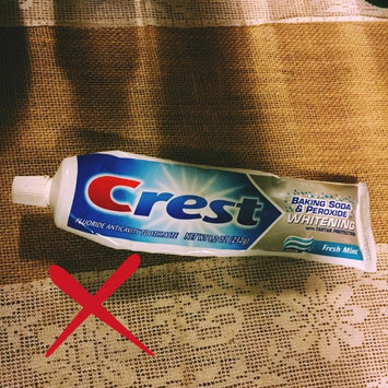 Photo of Crest Baking Soda & Peroxide Whitening Toothpaste With Tartar Protection uploaded by Aseel A.