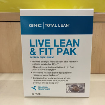 Photo of GNC Total Lean Live Lean & Fit Pak uploaded by Leslye R.