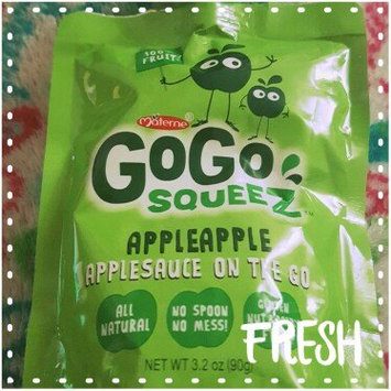 Photo of GoGo SQUEEZ APPLE STRAWBERRY APPLESAUCE ON THE GO uploaded by Faith M.