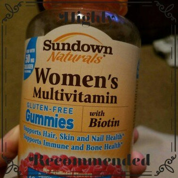 Photo of Sundown Naturals Women's Multivitamin with Biotin Gluten-Free Gummies, 60 ea uploaded by Samantha B.