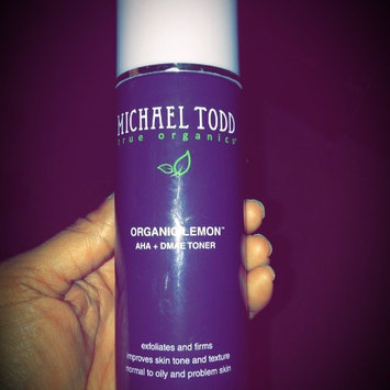 Photo of Michael Todd Organic Lemon AHA & DMAE Toner uploaded by Diamond Quality B.