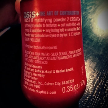 Photo of Schwarzkopf Professional OSiS+ Dust It Mattifying Powder uploaded by Alexa J.
