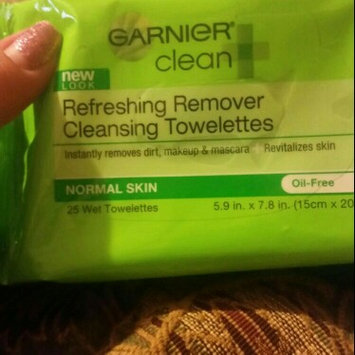 Photo of Garnier SkinActive Clean+ Refreshing Remover Cleansing Towelettes uploaded by Sandra P.