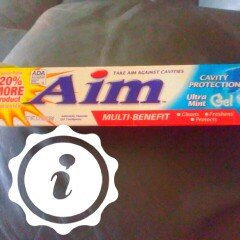 Photo of Aim™ Multi-Benefit Cavity Protection Ultra Mint Gel Toothpaste 5.5 oz. Box uploaded by Chrissy D.