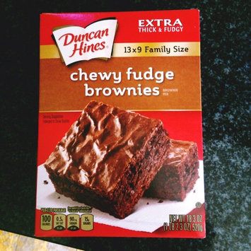 Photo of Duncan Hines Extra Thick & Fudgy Brownie Mix Chewy Fudge Family Size uploaded by Jessica L.