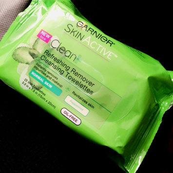 Photo of Garnier SkinActive Clean+ Refreshing Remover Cleansing Towelettes uploaded by Ashawnna S.