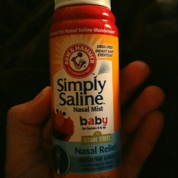 Photo of ARM & HAMMER™ Simply Saline™ Baby Nasal Relief Nasal Mist uploaded by Elena S.