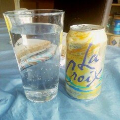 Photo of La Croix Sparkling Lemon Water uploaded by Miriam B.