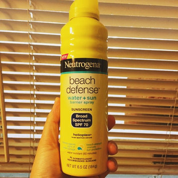 Photo of Neutrogena® Beach Defense® Water + Sun Protection Sunscreen Spray Broad Spectrum SPF 70 uploaded by Sarah O.