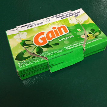 Photo of Gain® Original Fabric Softener Sheets 34 ct Box uploaded by Chantelé G.
