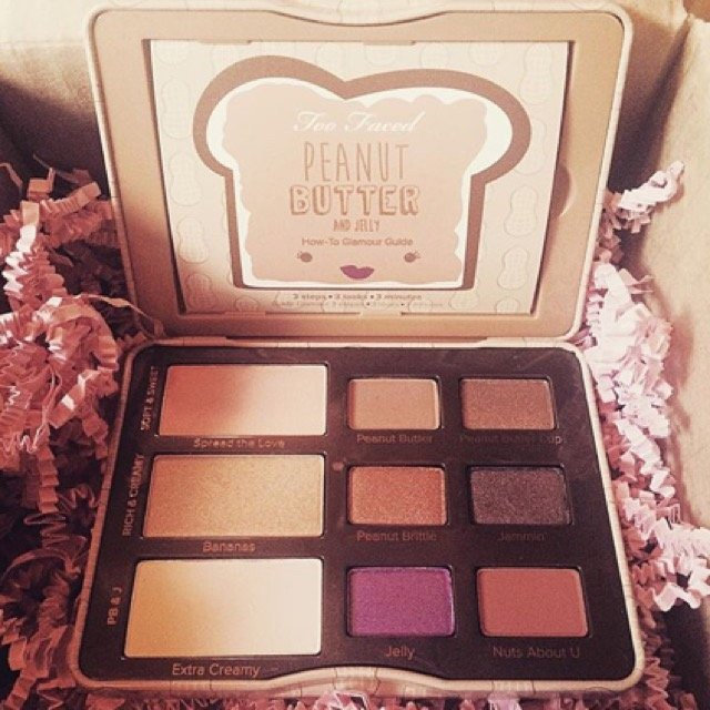 Too Faced Peanut Butter And Jelly Eye Shadow Collection