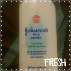 Photo of Johnson's® Baby Pure Cornstarch Powder Aloe Vera & Vitamin E uploaded by Amber G.