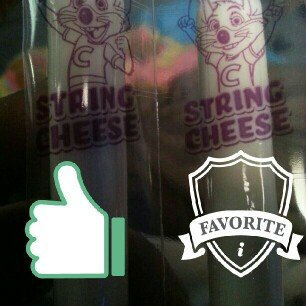 Photo of Chuck E. Cheese's® Mozzarella String Cheese 12 ct Pack uploaded by Chenille E.