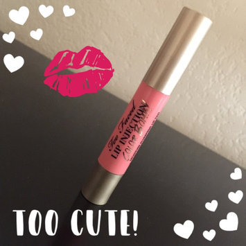 Photo of Too Faced Lip Injection Color Bomb! Moisture Plumping Lip Tint uploaded by Helen A.