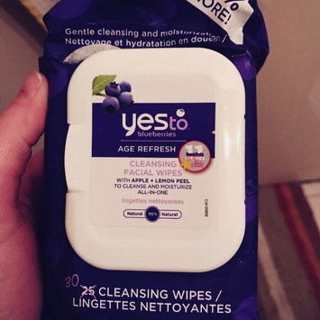 Photo of Yes To Blueberries Cleansing Facial Wipes uploaded by Andrea S.