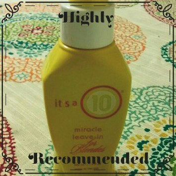 Photo of It's a 10 Blonde Miracle Leave in Treatment uploaded by Samantha M.