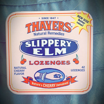 Photo of Thayers Slippery Elm Lozenges, Cherry, 42 Count uploaded by Lorelei P.
