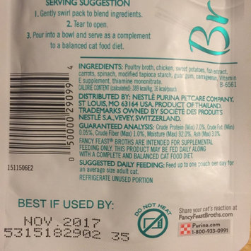 Photo of Fancy Feast® Wet Cat Food With Chicken & Vegetables In A Decadent Silky Broth uploaded by Denise B.