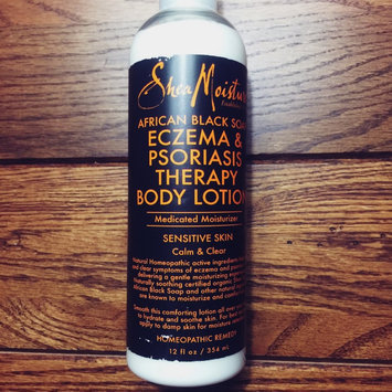 Photo of SheaMoisture African Black Soap Eczema Psoriasis Therapy Body Lotion uploaded by Jill P.