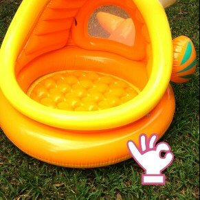 Photo of Intex 49in x 43in x 28in, 14 gal Lazy Fish Shade Baby Pool (57109EP) uploaded by Charisse A.