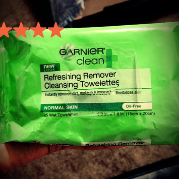 Photo of Garnier SkinActive Clean+ Refreshing Remover Cleansing Towelettes uploaded by Rosa Y.