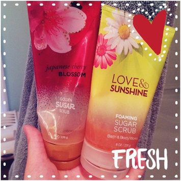 Photo of Bath & Body Works® Signature Collection JAPANESE CHERRY BLOSSOM Foaming Sugar Scrub uploaded by Kayleigh D.