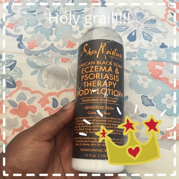 Photo of SheaMoisture African Black Soap Eczema Psoriasis Therapy Body Lotion uploaded by Nissi O.