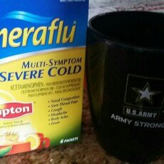 Photo of Theraflu Multi-Symptom Severe Cold Packets Lipton Green Tea & Honey Lemon Flavors - 6 CT uploaded by Leslie W.