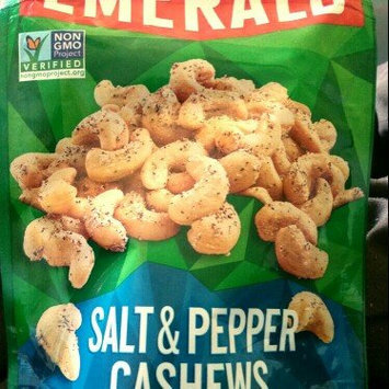 Photo of Emerald® Sea Salt & Pepper Cashews 1.25 oz. Bag uploaded by Melinda D.