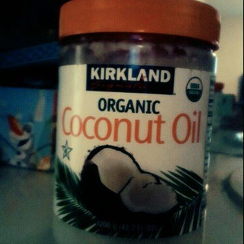 Photo of Kirkland Signature Organic Virgin Coconut Oil Cold Pressed Unrefined 42.3 Fl oz uploaded by Ivy M.