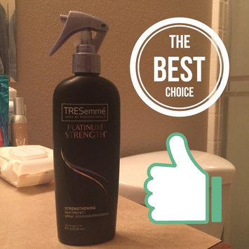Photo of TRESemmé Platinum Strength Strengthening Heat Protect Spray uploaded by Brittany E.