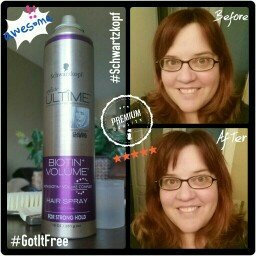 Photo of Schwarzkopf Styliste Ultime® Biotin+ Volume™ Hair Spray 10 oz. Aerosol Can uploaded by Tyra B.