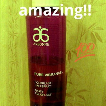 Photo of Arbonne Pure Vibrance Colorlast Hairspray uploaded by Kayla W.