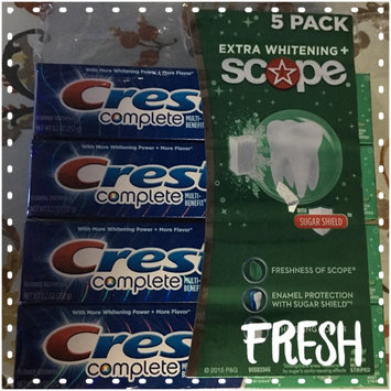 Photo of Crest Tartar Protection Toothpaste uploaded by Deisy Z.