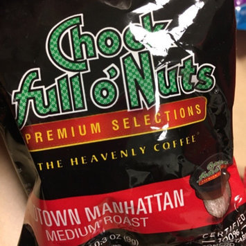 Photo of Chock Full o'Nuts Medium Roast Coffee Midtown Manhattan Single Serve Cups uploaded by Shanice D.