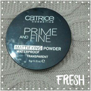 Photo of Catrice Prime & Fine Waterproof Mattifying Powder uploaded by Eva G.