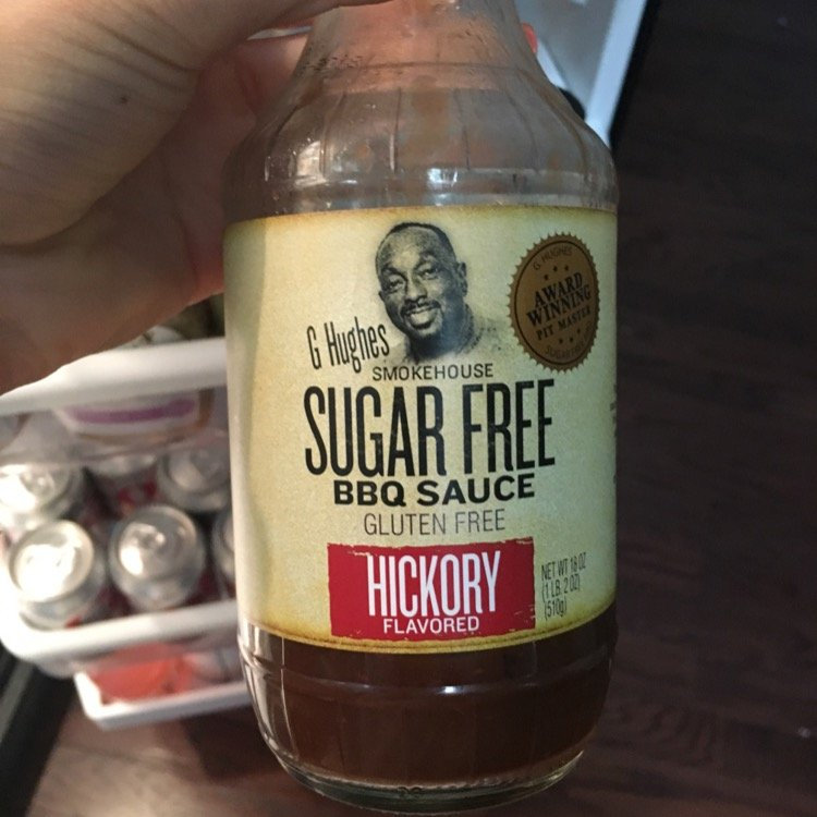 G Hughes Sauce Bbq Sf Hickory 18 Oz. Pack Of 6