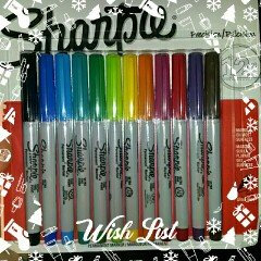 Photo of Sharpie Ultra Fine Point Permanent Markers - 12ct uploaded by penny l.