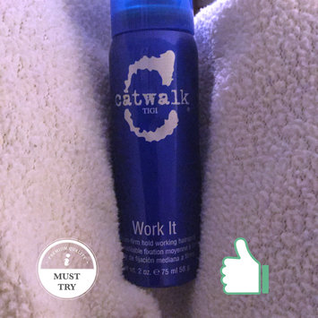 Photo of CATWALK Work It Medium Firm Hold Hairspray uploaded by Heather U.