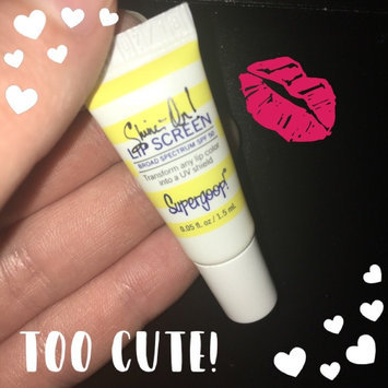 Photo of Supergoop! Shine On Lip Screen Broad Spectrum SPF 50 0.14 oz uploaded by Caitlin B.