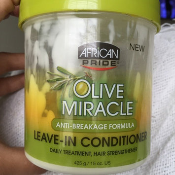 Photo of African Pride Olive Miracle Leave in Conditioner, 15 oz uploaded by Cortney S.