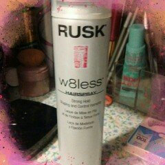 Photo of Rusk W8less Hairspray uploaded by Andrea W.