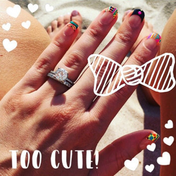 Photo of Sally Hansen® Salon Effects Nail Stickers uploaded by Justine D.