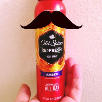 Photo of Old Spice Fresher Collection Amber Scent Body Spray, 3.75 oz uploaded by Racheal S.