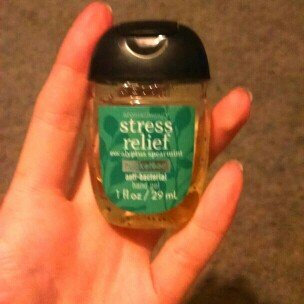 Photo of Bath & Body Works PocketBac Stress Relief Eucalyptus Spearmint Anti-Bacterial Hand Gel uploaded by kels T.