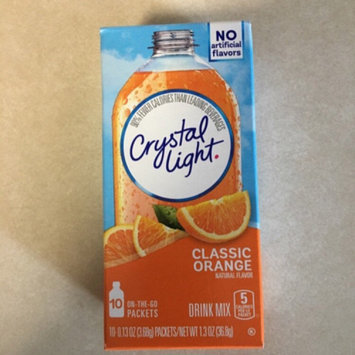 Photo of Crystal Light Classic Orange On the Go Drink Mix uploaded by Joan V.