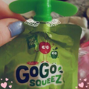 Photo of GoGo SQUEEZ APPLE CHERRY APPLESAUCE ON THE GO uploaded by Faith M.