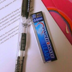 Photo of Papermate Paper Mate Clearpoint Mechanical Pencil 0.5mm 1ct Starter Set, Dark Grey uploaded by Martha L.