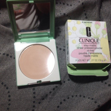 Photo of Clinique Stay-Matte Sheer Pressed Powder uploaded by Tiarra M.